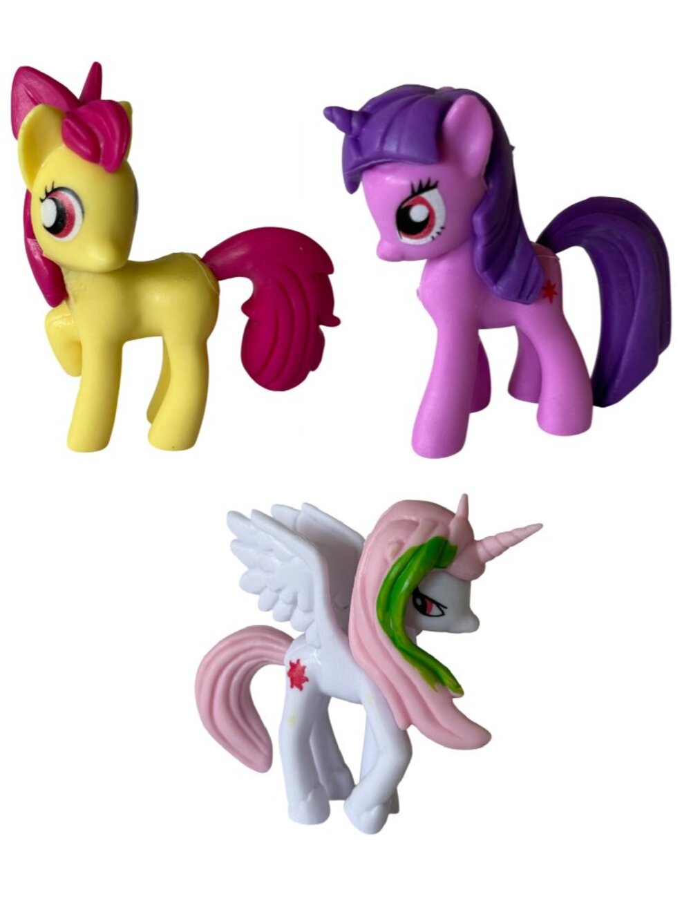 My Little Pony AppleJack Playset 11 Figure Cake Topper Toy Set Birthday - Picture 4 of 4